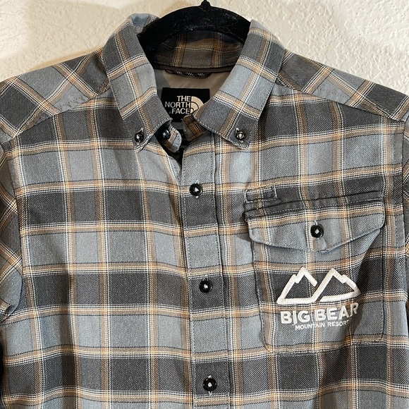 THE NORTH FACE Big Bear Mountain Resort Flannel Size Small - Picture 2 of 11